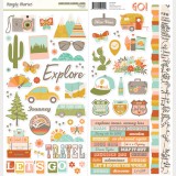 Open Road - Cardstock Stickers Icons von Simple St